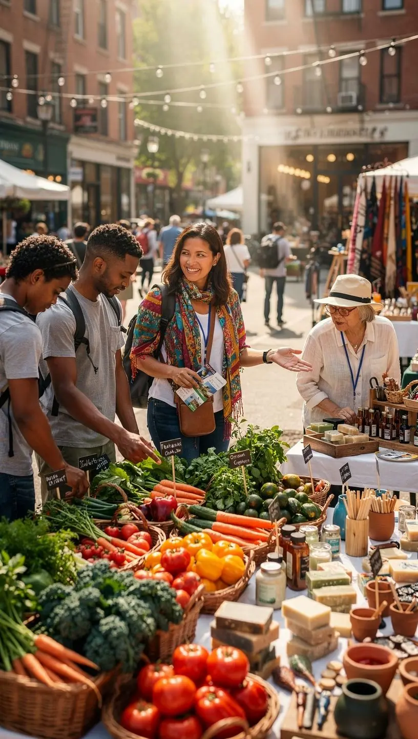 Community engagement in sustainable tourism practices.
