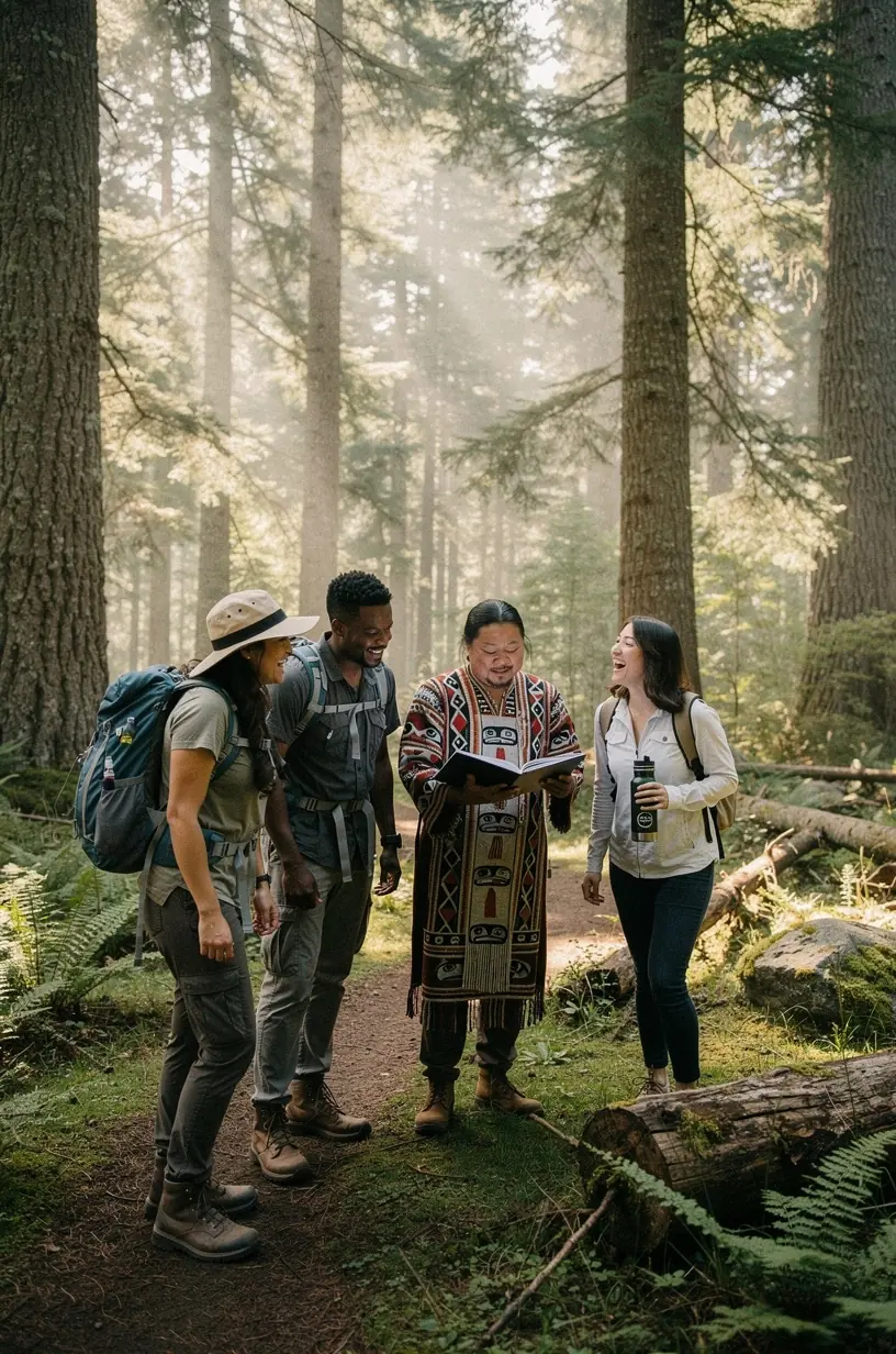 Local guide showcasing sustainable travel experiences.
